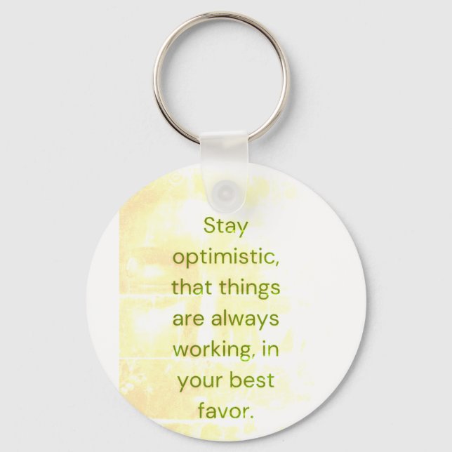 BuddhaTodayV2 #6 Carrie en Nyckelring med Citat  (Framsida)