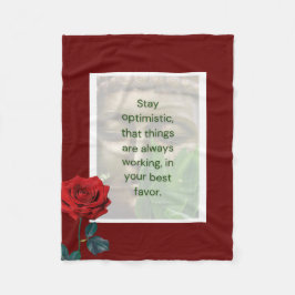 BuddhaTodayV2 #6 Mysig Buddha  Fleecefilt