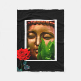 BuddhaTodayV2 #6 Mysig Buddha  Fleecefilt