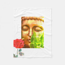 BuddhaTodayV2 #7 Mysig Buddha  Fleecefilt