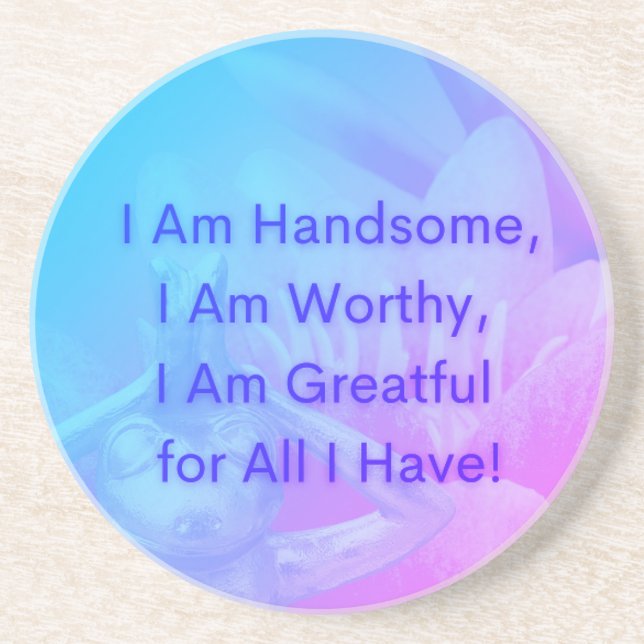 BuddhaTodayV3.blu - #11 "Parkera här" Koppunderläg Underlägg (Framsidan)