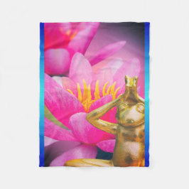 BuddhaTodayV3.blu #2 Mysig Buddha Flanellfilt Fleecefilt