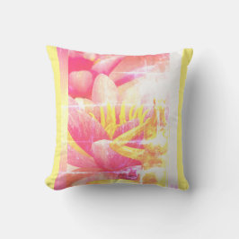 BuddhaTodayV3.pnk #17 Blommande Groda med Citat Kudde