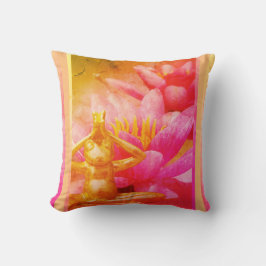 BuddhaTodayV3.pnk Blommande Groda #12 Kudde