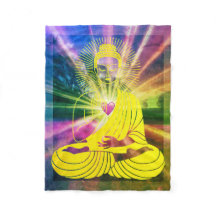 BuddhaTodayV4 #2 Mysig Buddha Flanellfilt