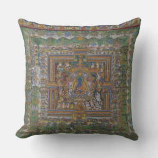 Buddhism Blue Medicine Buddha Kudde