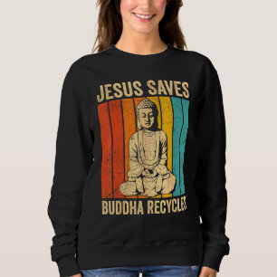 Buddhism Buddha Buddhist Jesus Räddar - Buddha Åte T Shirt