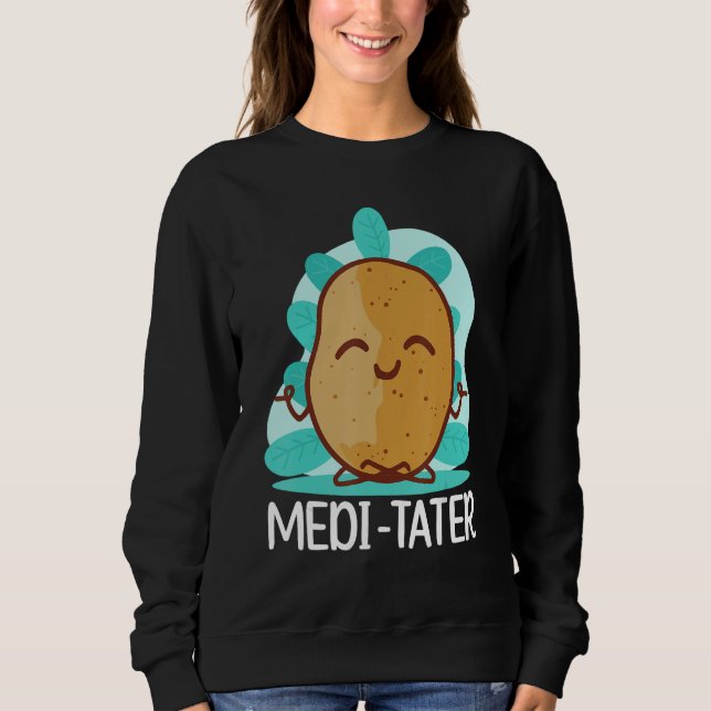 Buddhism Buddhist Buddha Potato Medi  Tater T Shirt (Framsida)