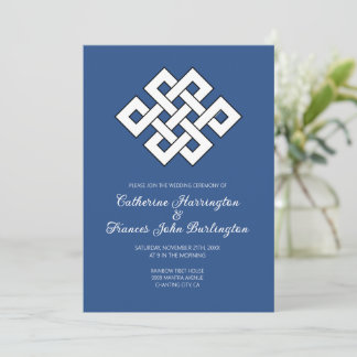 Buddhism Endless Knot Buddhistisk vigselceremoni Inbjudningar