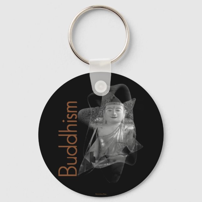 Buddhism Keychain Nyckelring (Framsida)