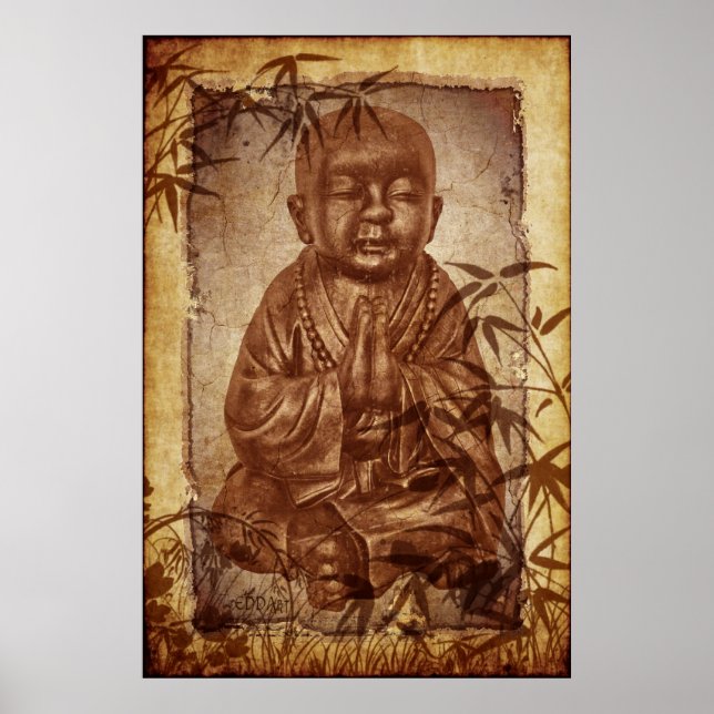 Buddhism Munk Poster (Framsidan)