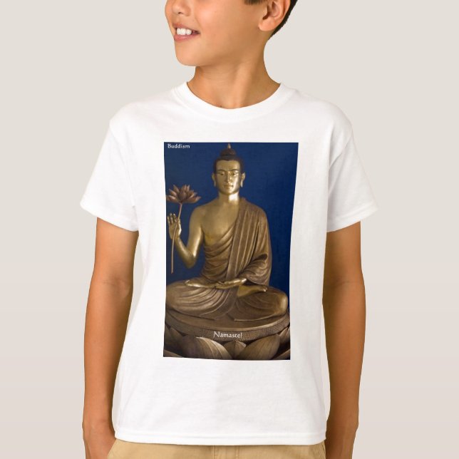 Buddhism "Namaste" Gåvor T-shirts Muggar Kort Etc (Framsida)
