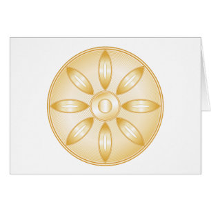 Buddhism Symbol Hälsningskort