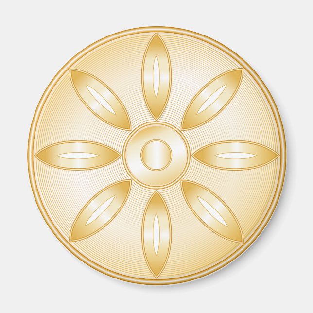 Buddhism Symbol Magnet (Framsidan)