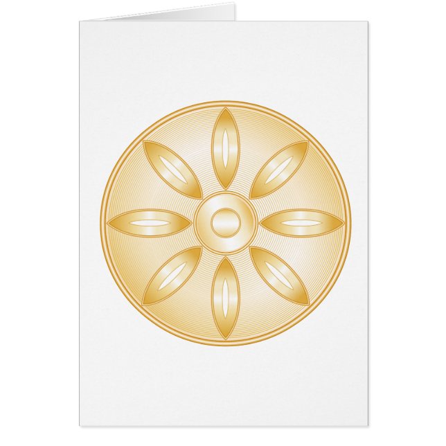 Buddhism Symbol OBS Kort (Framsidan)