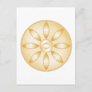 Buddhism Symbol Vykort