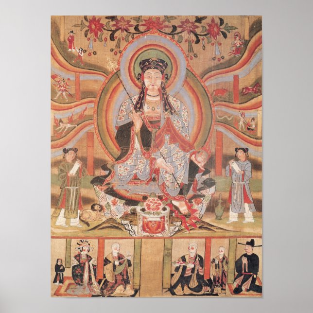 Buddhist banderoll poster (Framsidan)