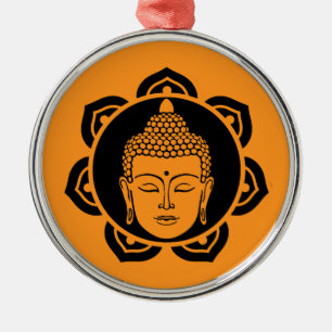 Buddhist Bodhi-dagen Julgransprydnad Metall