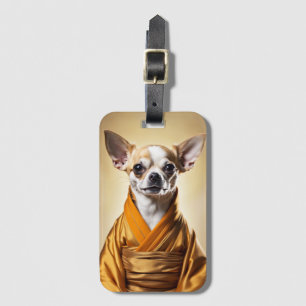 Buddhist Chihuahua Bagagebricka