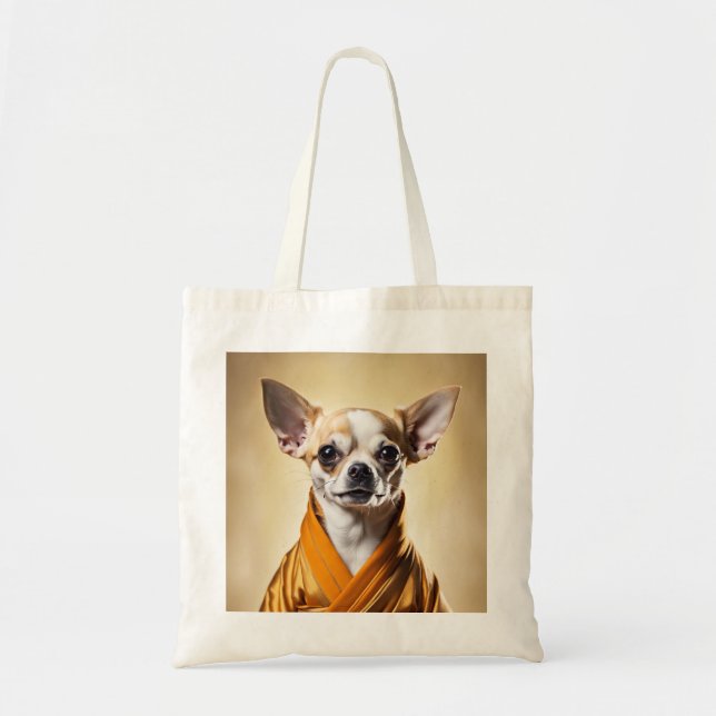Buddhist Chihuahua Tygkasse (Framsidan)
