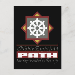 Buddhist Eightfold Väg Vykort