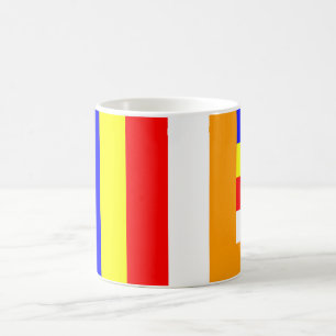 Buddhist Flagga Kaffemugg