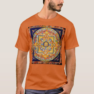 Buddhist Grönt Tara Mandala T Shirt