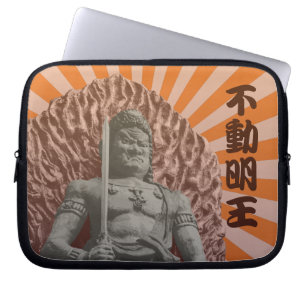 Buddhist Gudom Fudo Myo-o japansk pop Art Laptop Fodral
