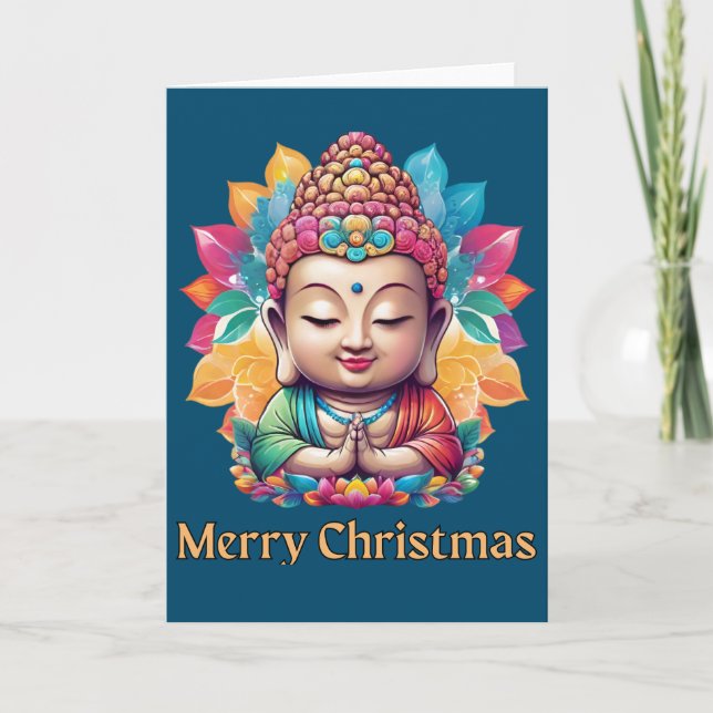 Buddhist-jul Helgkort (Framsida)