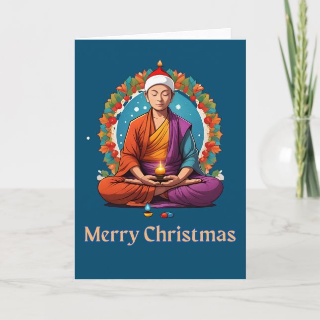 Buddhist-jul Helgkort (Framsida)