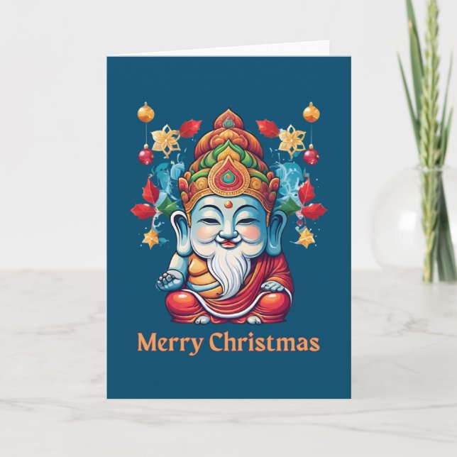Buddhist-jul Helgkort (Framsida)