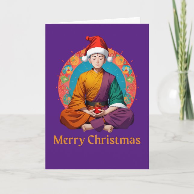 Buddhist-jul Helgkort (Framsida)