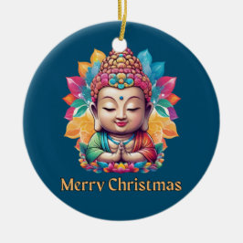 Buddhist-jul Julgransprydnad Keramik
