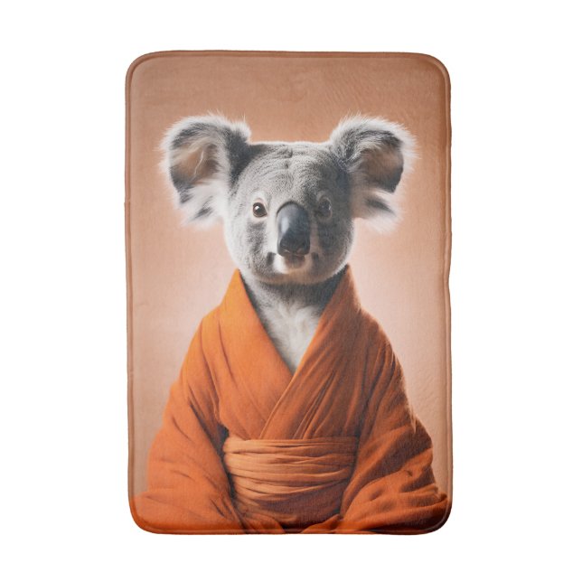 Buddhist Koala Badrumsmatta (Framsidan (Vertikal))