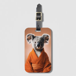 Buddhist Koala Bagagebricka