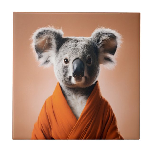 Buddhist Koala Kakelplatta (Framsidan)