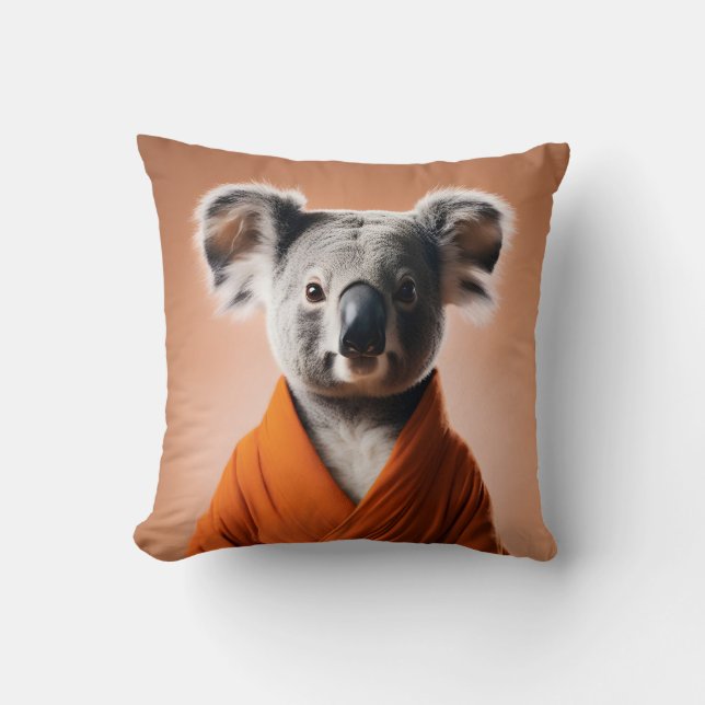 Buddhist Koala Kudde (Framsida)