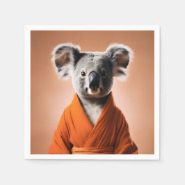 Buddhist Koala Pappersservett