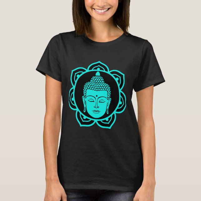 Buddhist Meditation Clothing T Shirt (Framsida)
