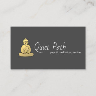 Buddhist Mindfulness Lärare Visitkort