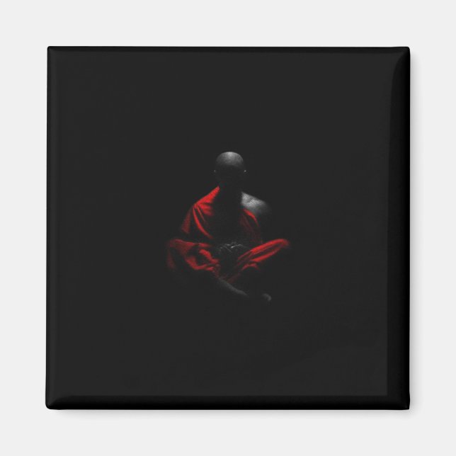 Buddhist Munk - 207 Magnet (Framsidan)