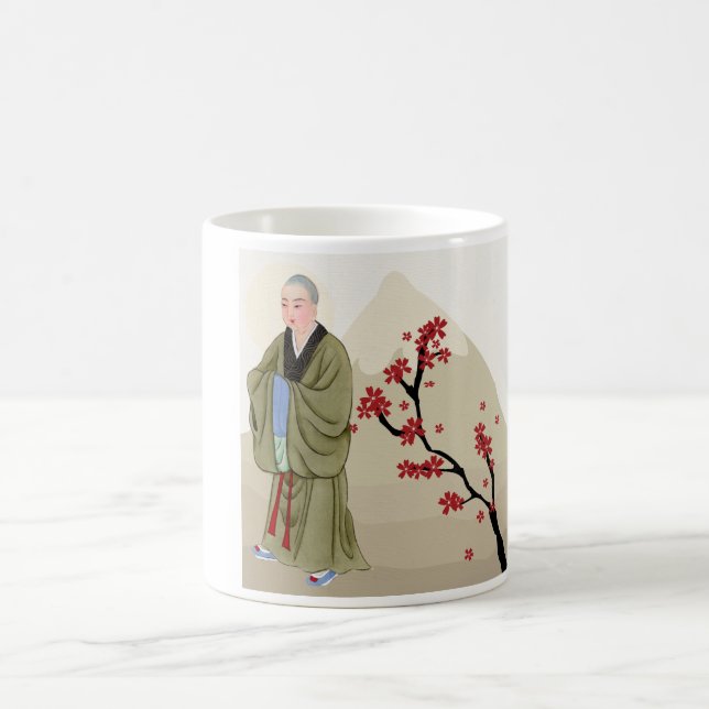Buddhist Munk-kaffe Mugg (Center)