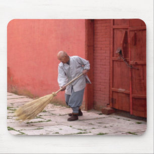Buddhist Munk Mousepad Musmatta
