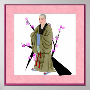 Buddhist Munk Poster