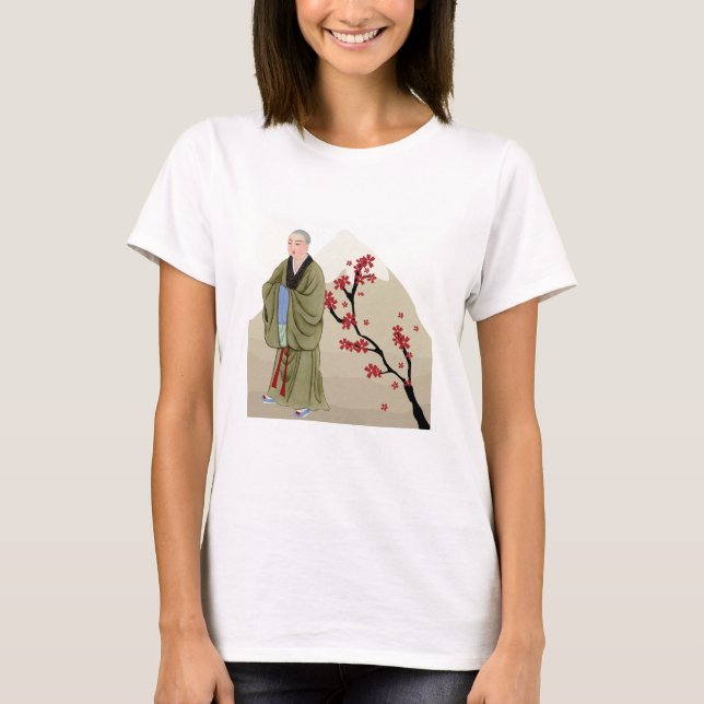 Buddhist Munk T-Shirt (Framsida)