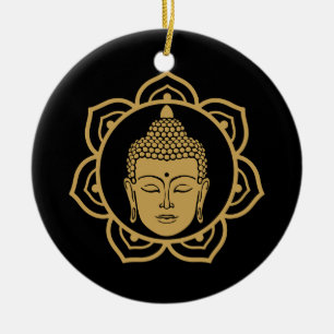 Buddhist Nirvana-dagen Julgransprydnad Keramik
