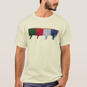 Buddhist Prayer Flaggor, Kagyu Samye Ling-klostret T Shirt