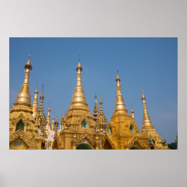 Buddhist Shrines Poster (Framsidan)