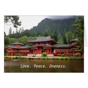 Buddhist Temple Hälsningskort