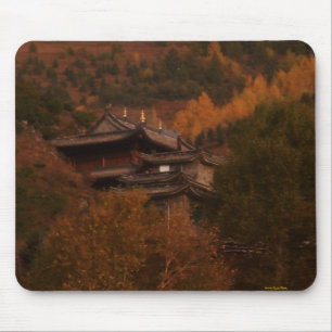 Buddhist Temple Mousepad Musmatta
